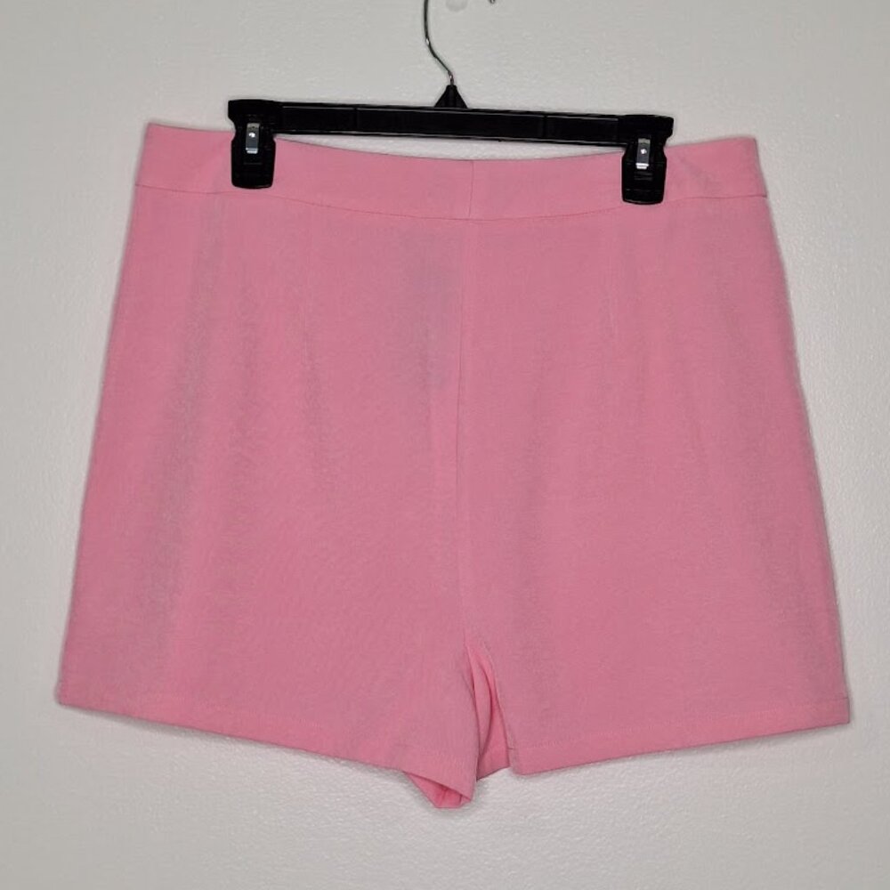 NEW Pretty Little Thing Tall Baby Pink Tailored Shorts - Picture 3 of 11
